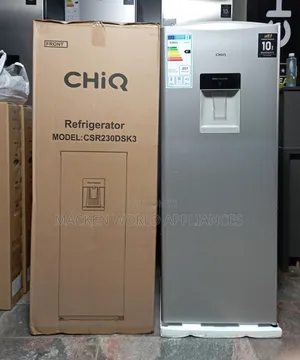 Chiq 230l Refrigerator Single Door Defrost Silver – 3 Years Warranty
