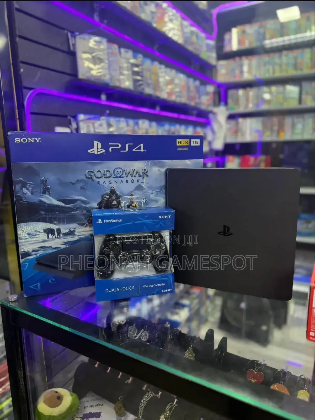 Ps4 Slim Jailbroken With 10 Games and 2 Brand New Controllers
