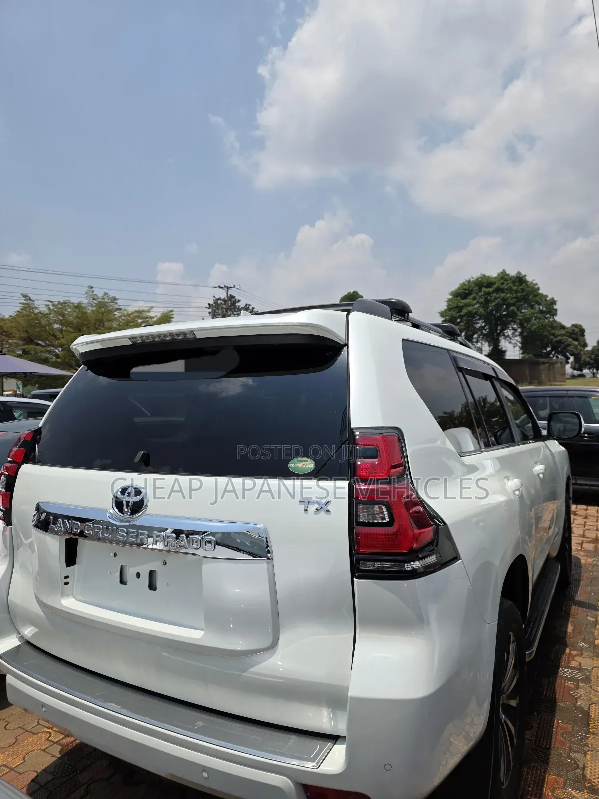 Toyota Land Cruiser Prado 2.8 2019 White
