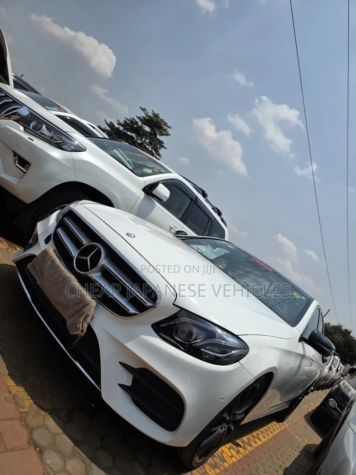 Mercedes-Benz E200 2017 White