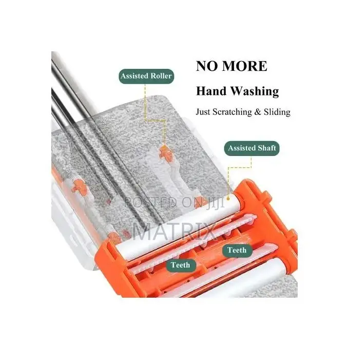 Wringing Quality Household Cleaning Mopper - Multicolour