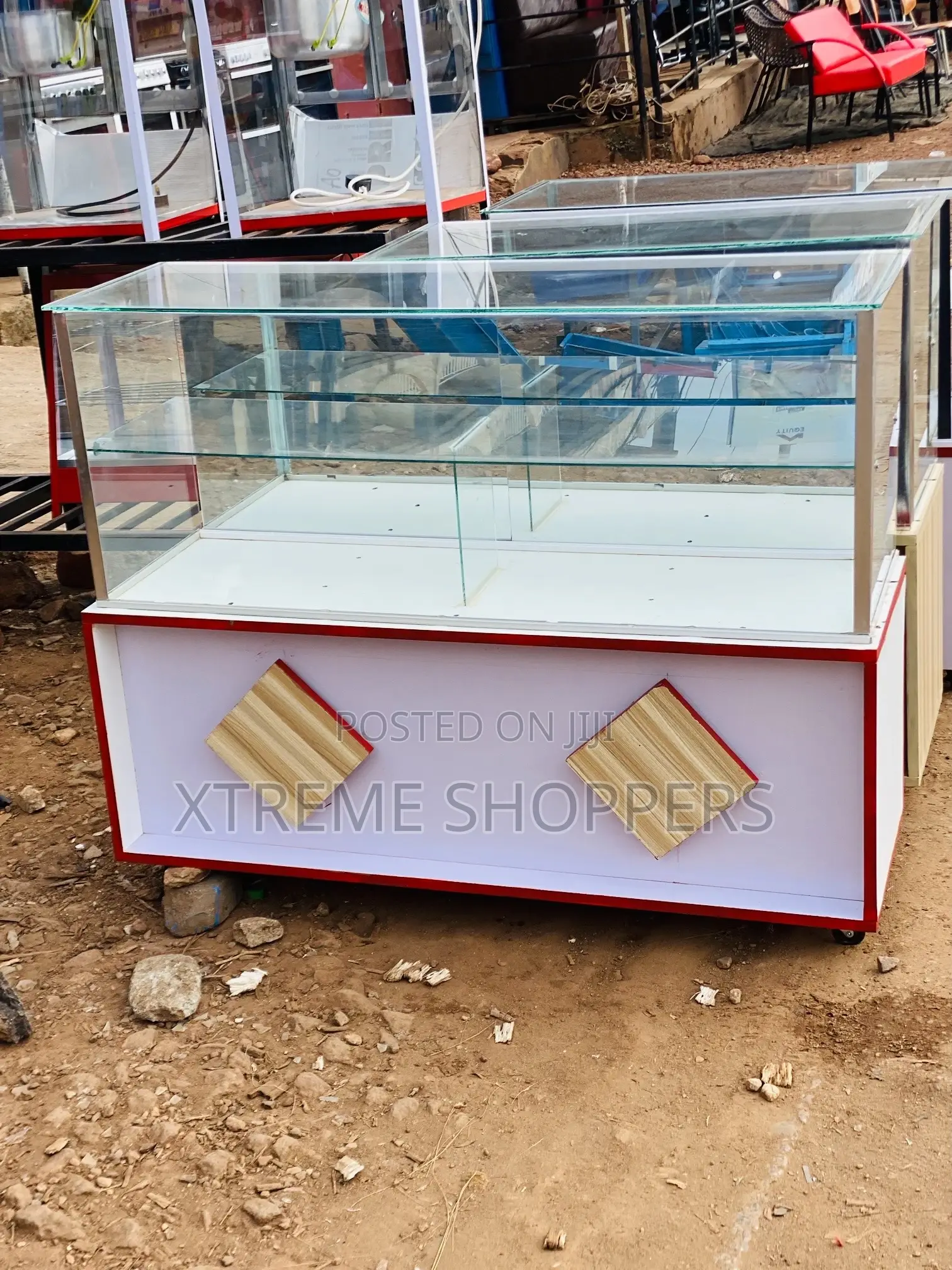Big Enough 4ft / Display Countertop/ Transparent Glass