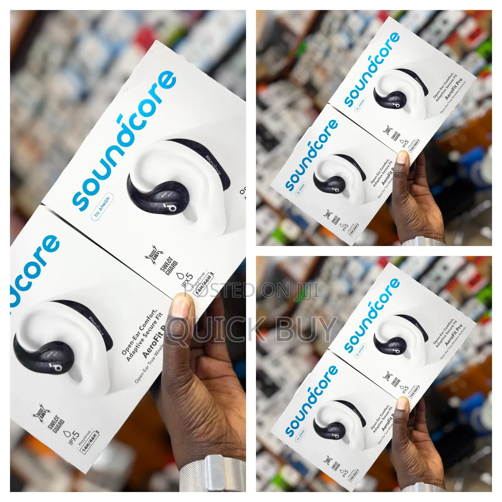 Soundcore Aerofit Pro Open-Ear Comfort Adaptive Secure Fit