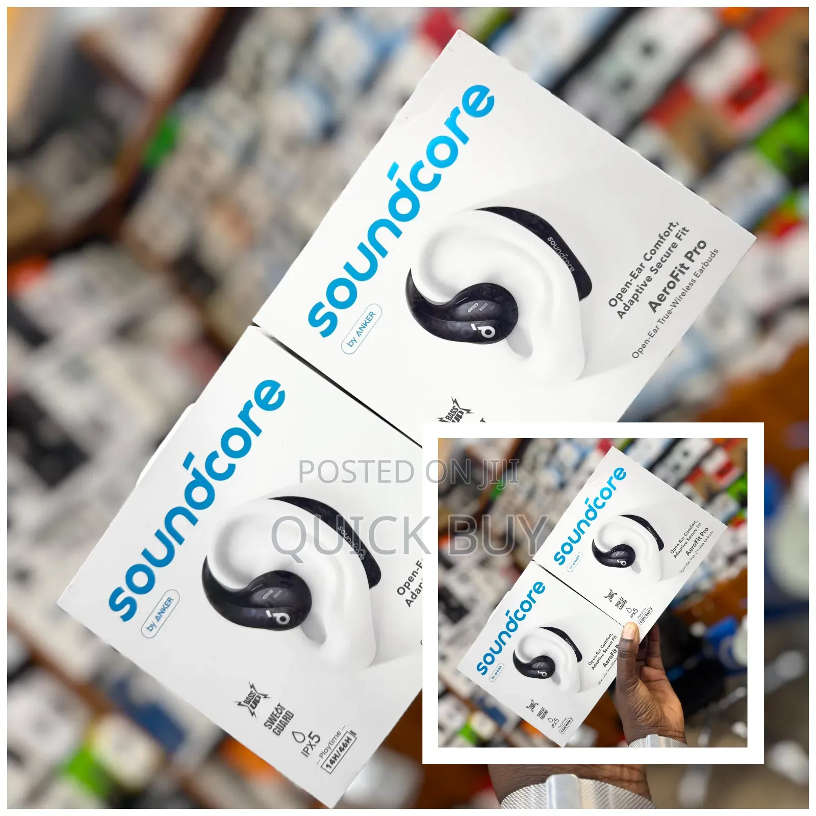 Soundcore Aerofit Pro Open-Ear Comfort Adaptive Secure Fit