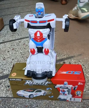 Toy Robbot Reform Car