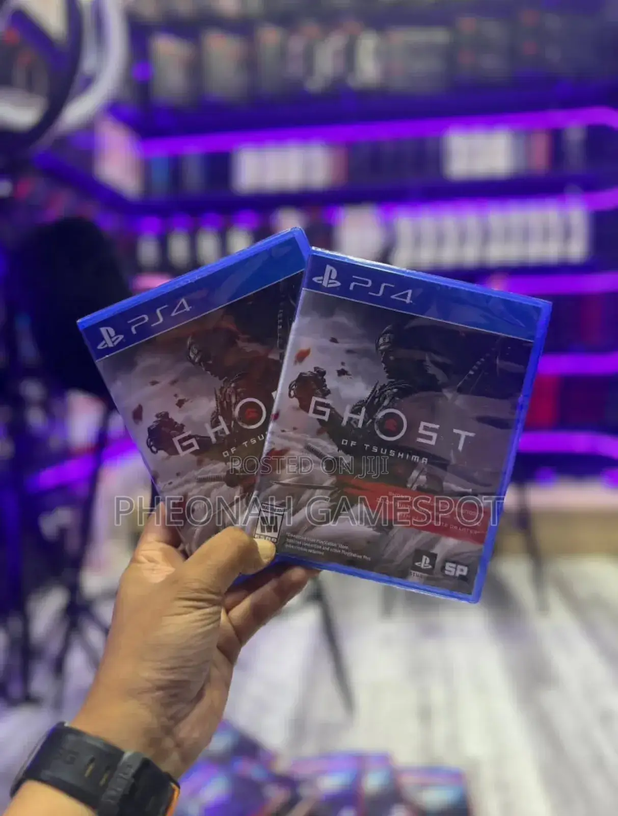 New Ghost of Tsushima Ps4 Game Cd.