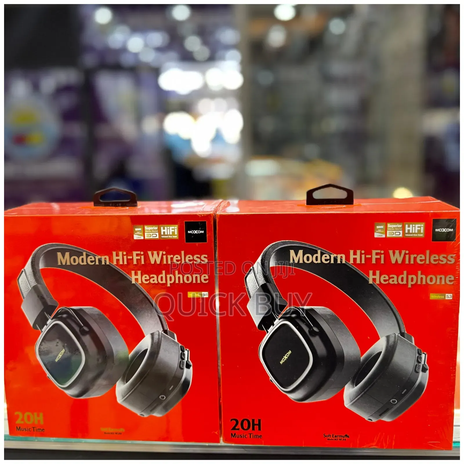 Moxom Mx-Wl88 20hrs Bluetooth Headphones