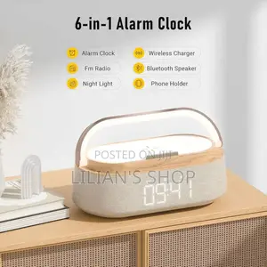 6in1 Multifunction Alarm Clock