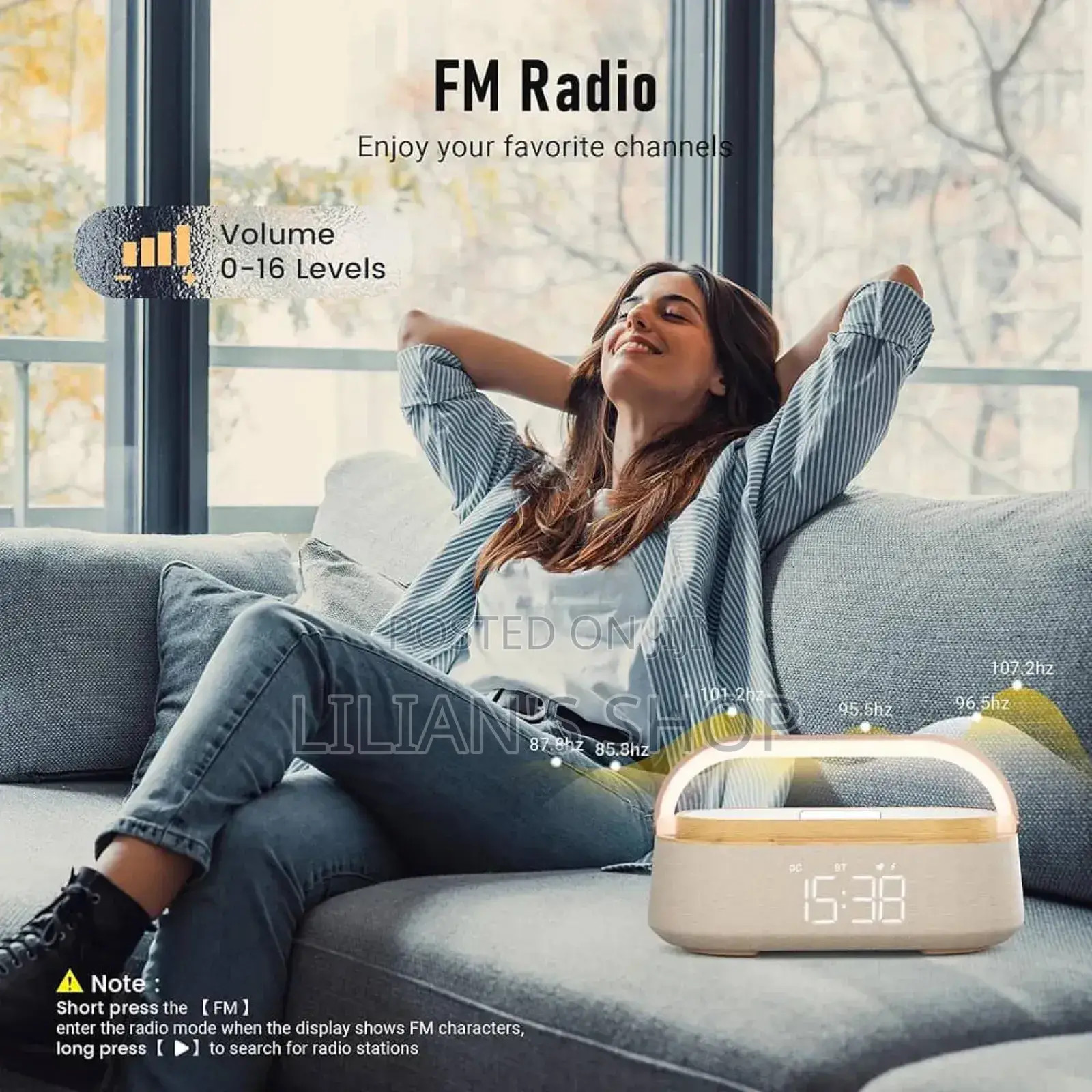 6in1 Multifunction Alarm Clock