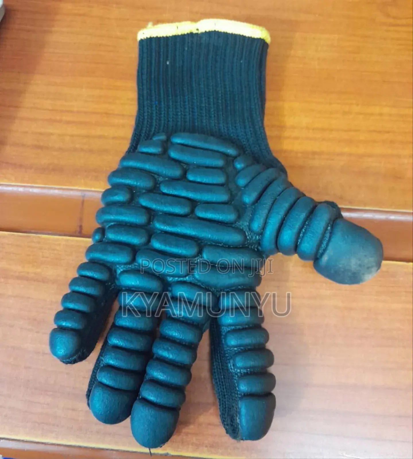 GUANTI DA LAVORO NITRILE ANTISCIVOLO TRASPIRANTI NERO TG. 8M-9L-10XL - Foto 6