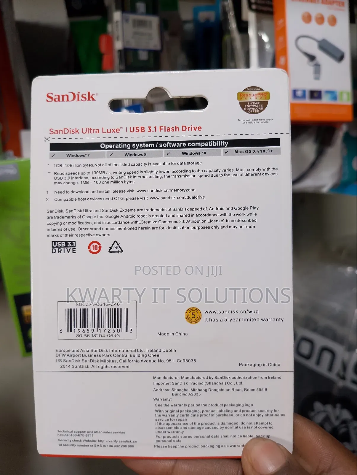 64gb Flash Disk (Sandisk Original)