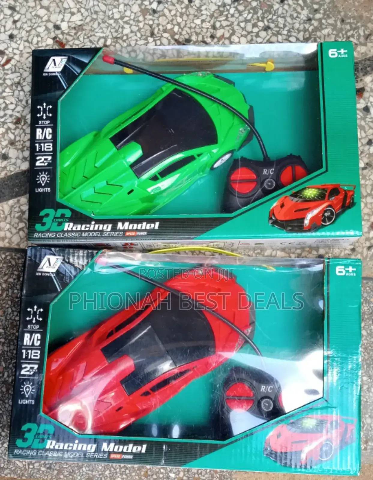 3 D Toy Racing Car