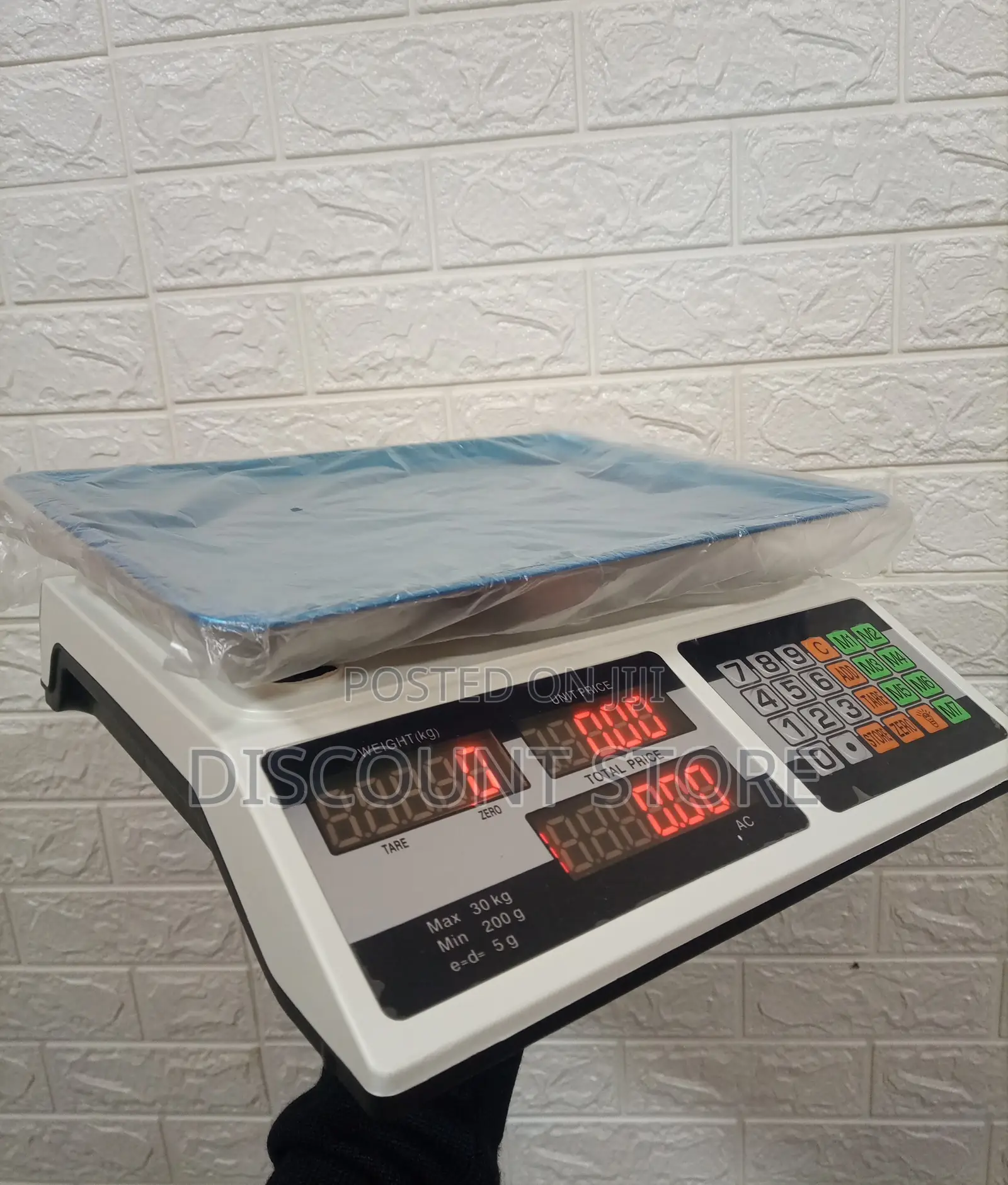 Pricing Weighing Scale 30kg Weigh Dual Display Digital Weighing Scale