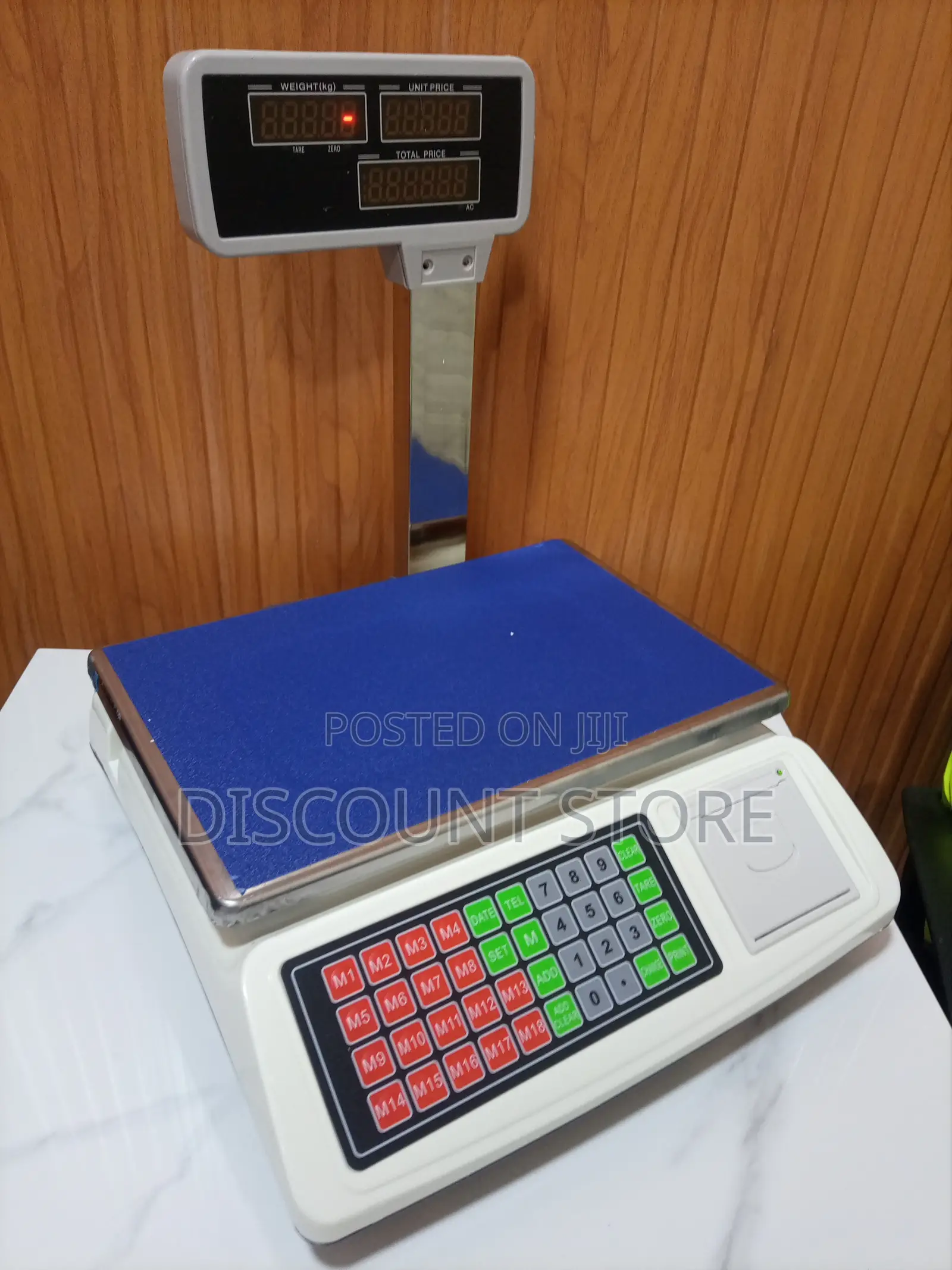 Pricing Weighing Scale 50kg Weigh Dual Display Digital Weighing Scale