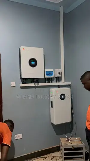 10kwh 48v Lithium Battery With A 6kva Hybrid Inverter