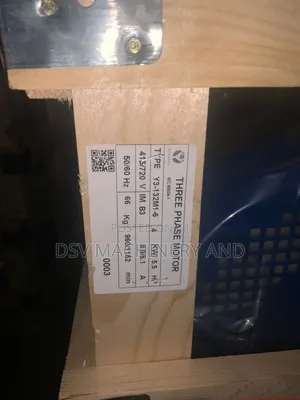 3 Phase Slow Speed/900rpm 5.5hp/4kw Motor