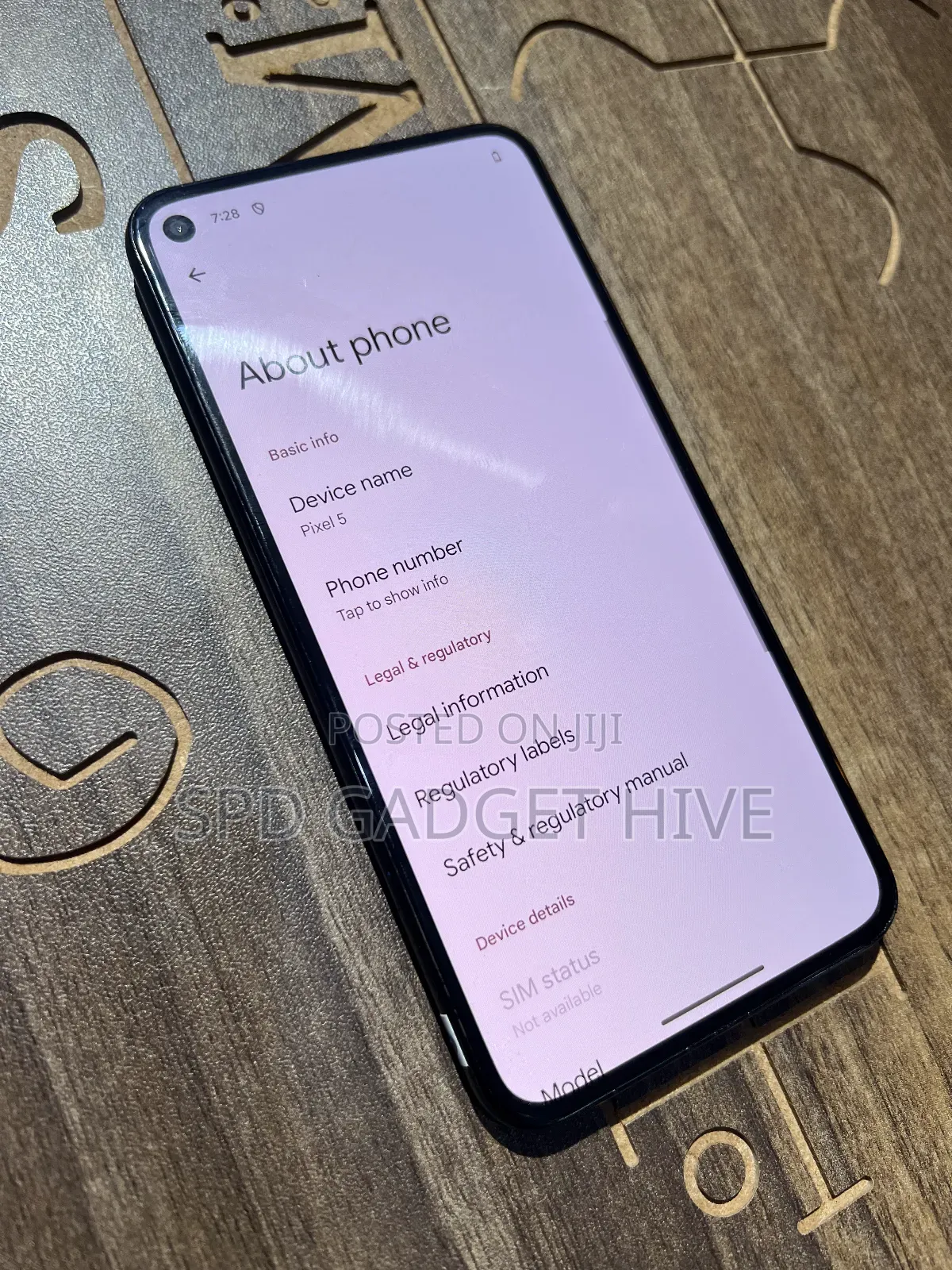 Google Pixel 5 128 GB Black