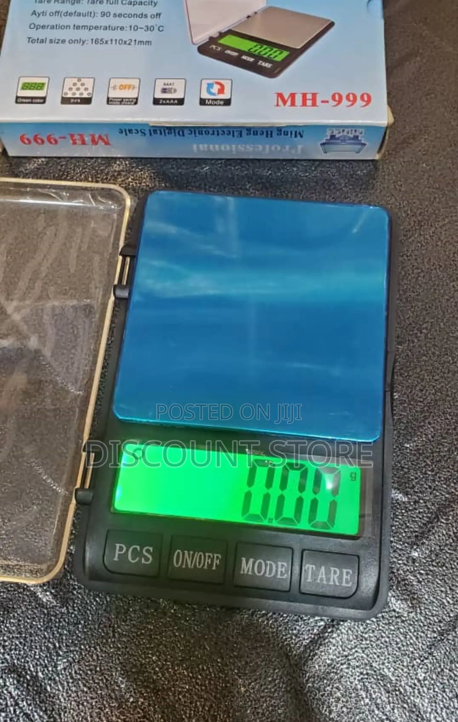 Pricing Weighing Scale 1000g Weigh Dual Display Digital Weighing Scale