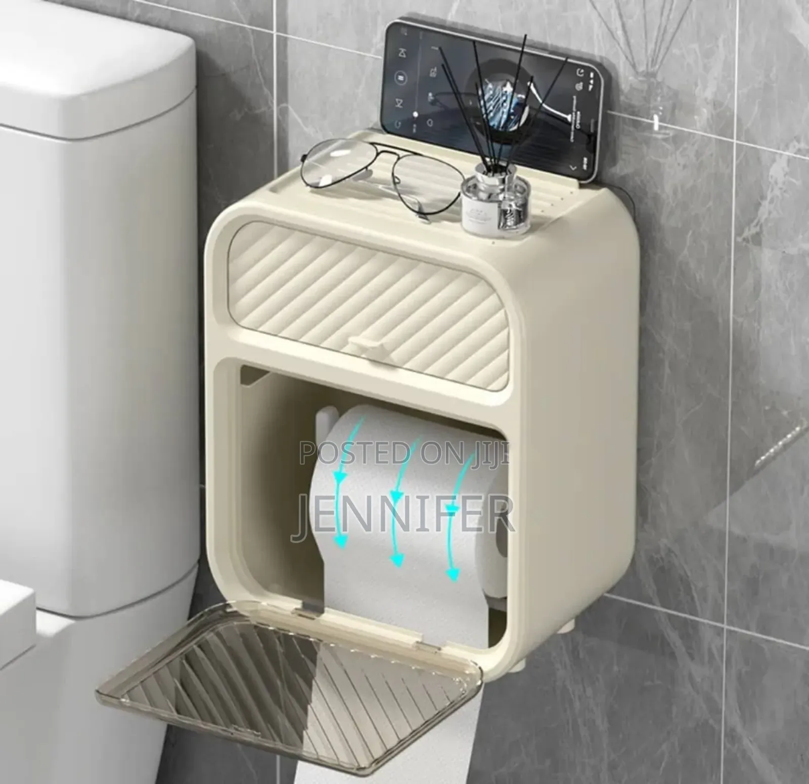 Wall Mounted Toilet Tissue Holder