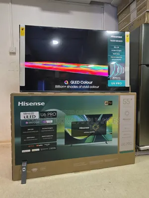 U6-Pro Miniled4k Hisense 55inches Vidaa Smart Tv at an Affordable Price