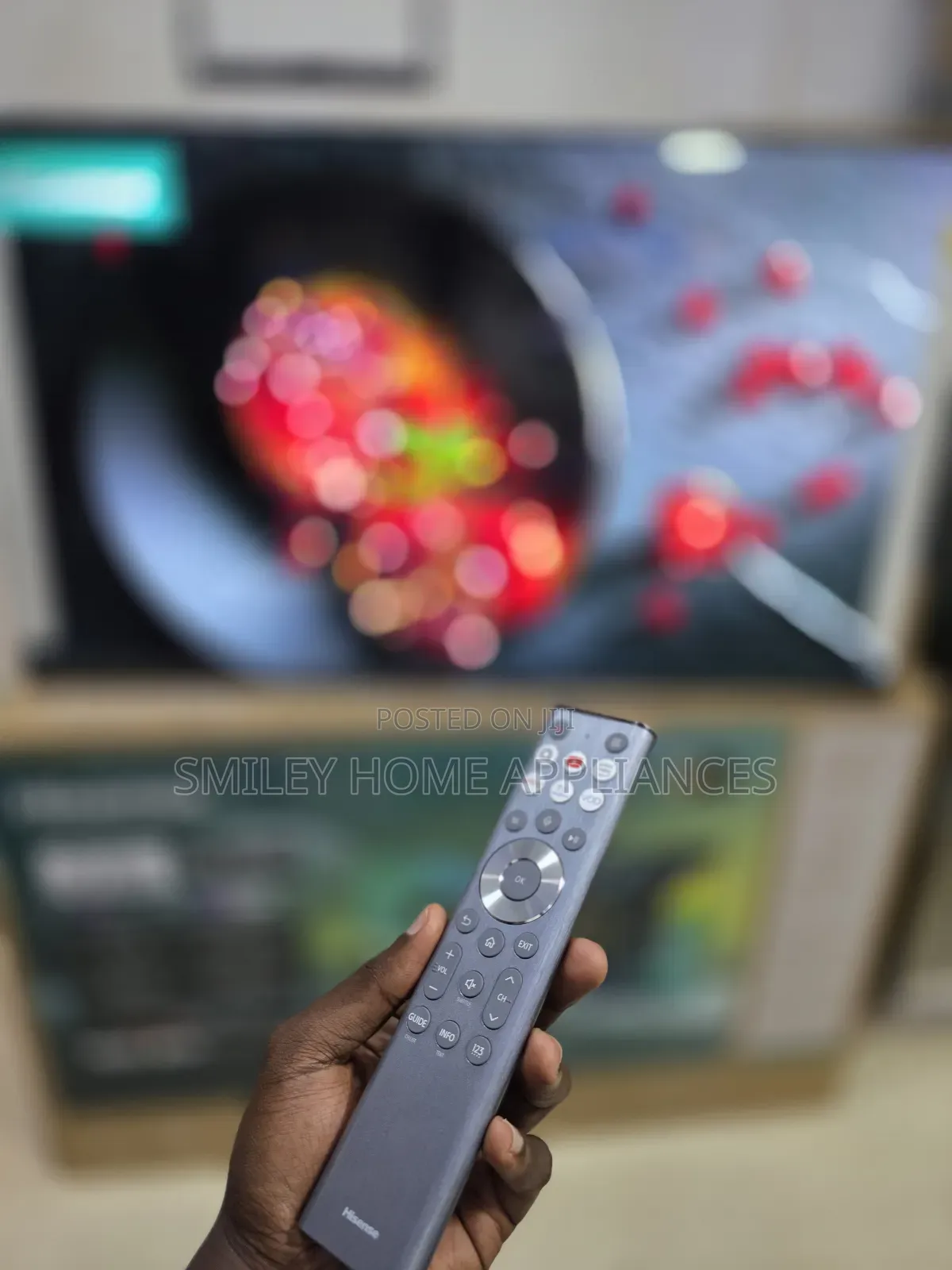 U6-Pro Miniled4k Hisense 55inches Vidaa Smart Tv at an Affordable Price