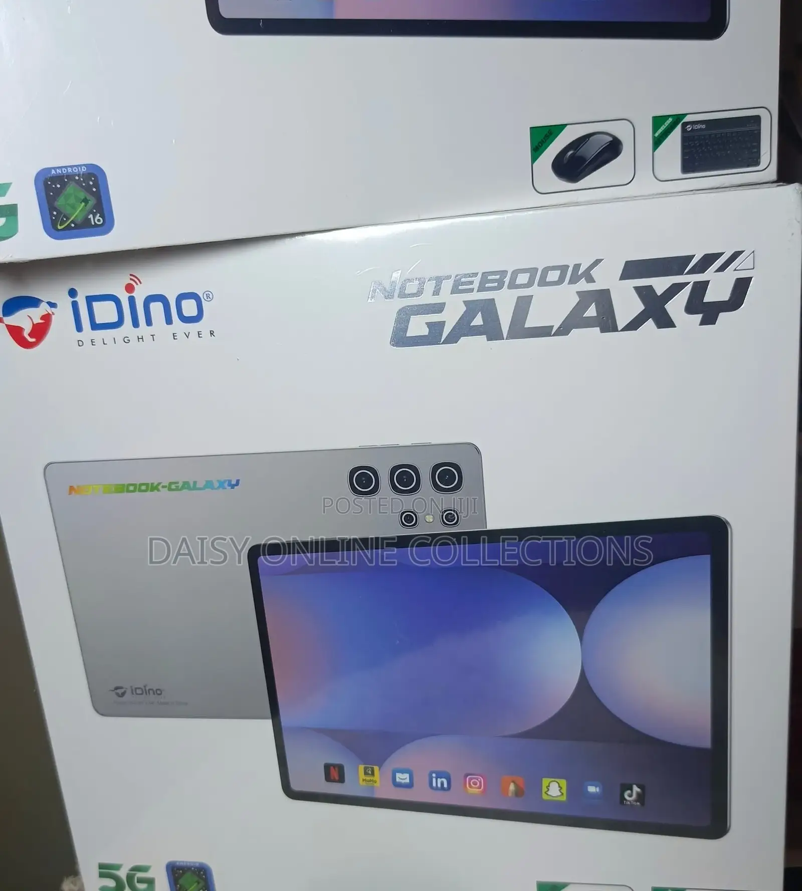 New Idino Notebook Galaxy 512 GB Blue