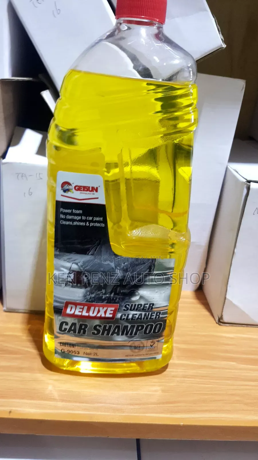 Deluxe Super Clean Car Shampoo