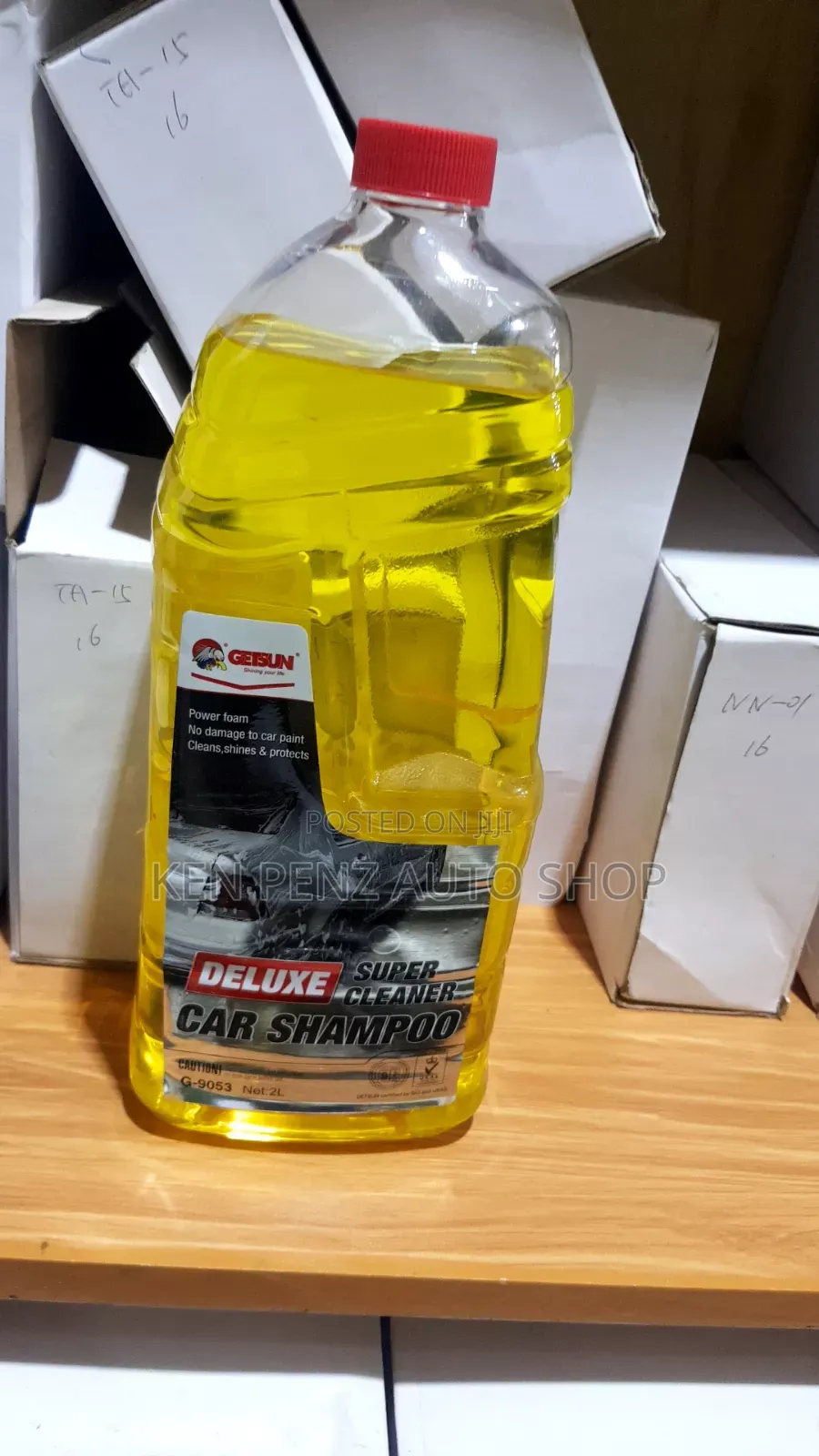 Deluxe Super Clean Car Shampoo