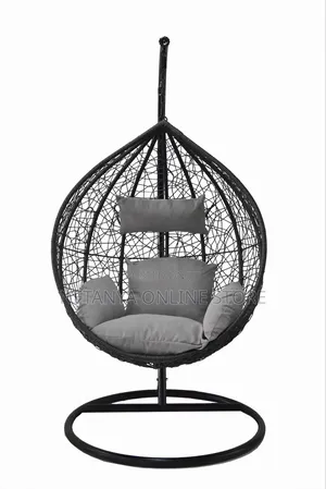 Hanging Egg Chair Swing With Cushions