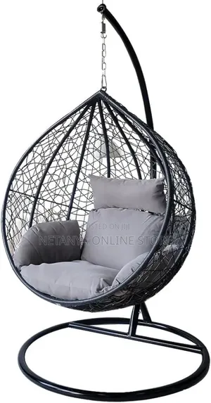 Hanging Egg Chair Swing With Cushions