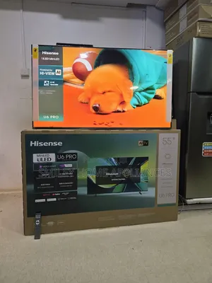 Hisense 55inches Uled4k U6pro Series Miniled Vida Tv With Dolby Atmos