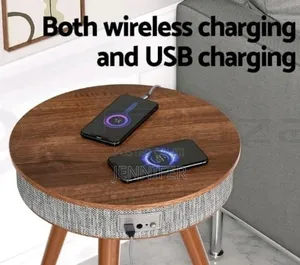 Smart Bluetooth Speaker Portable Coffee Table With Wireless Charging