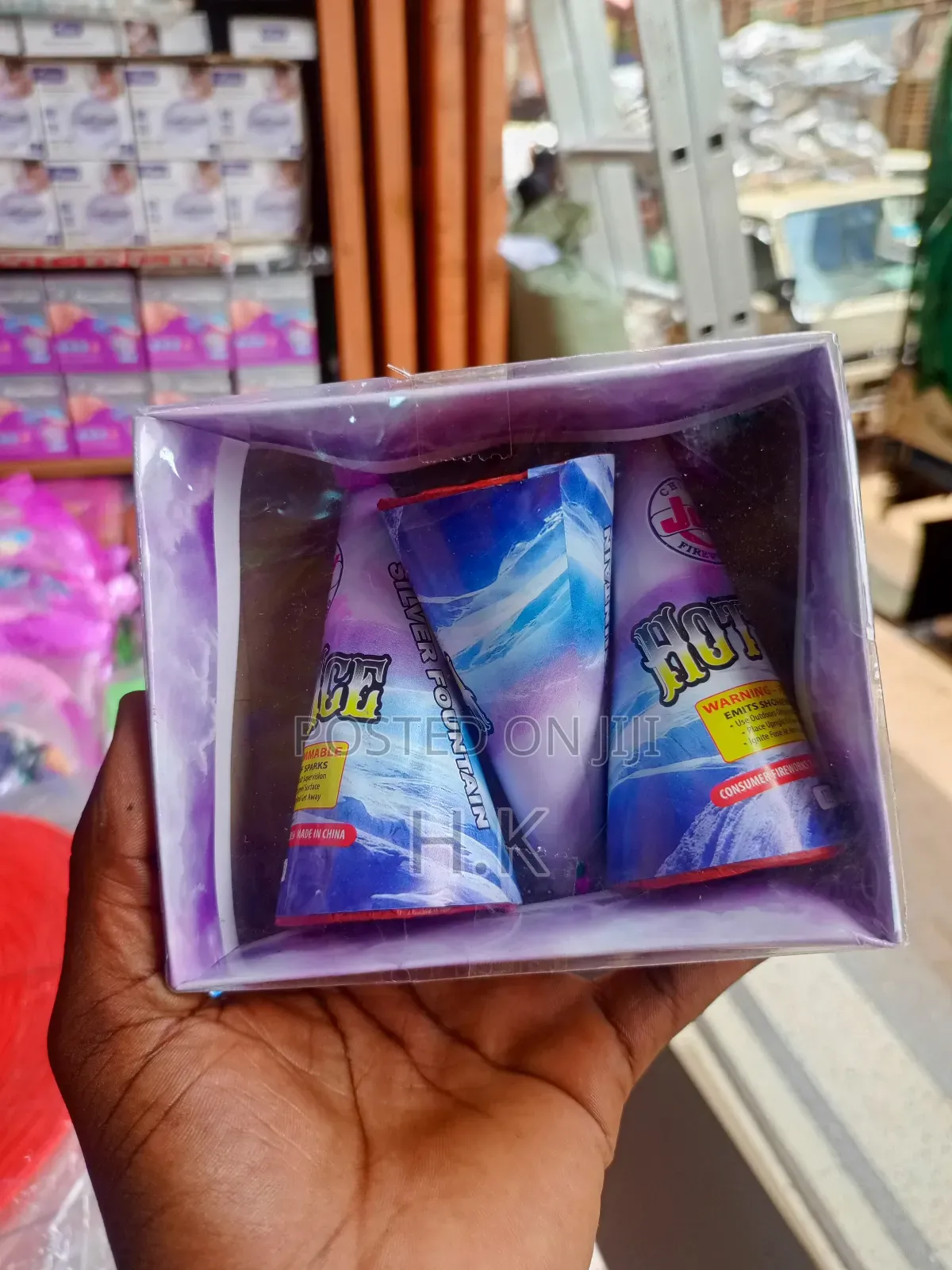 4pcs Fountain Fireworks