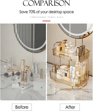 2-Tier Cosmetics Organizer