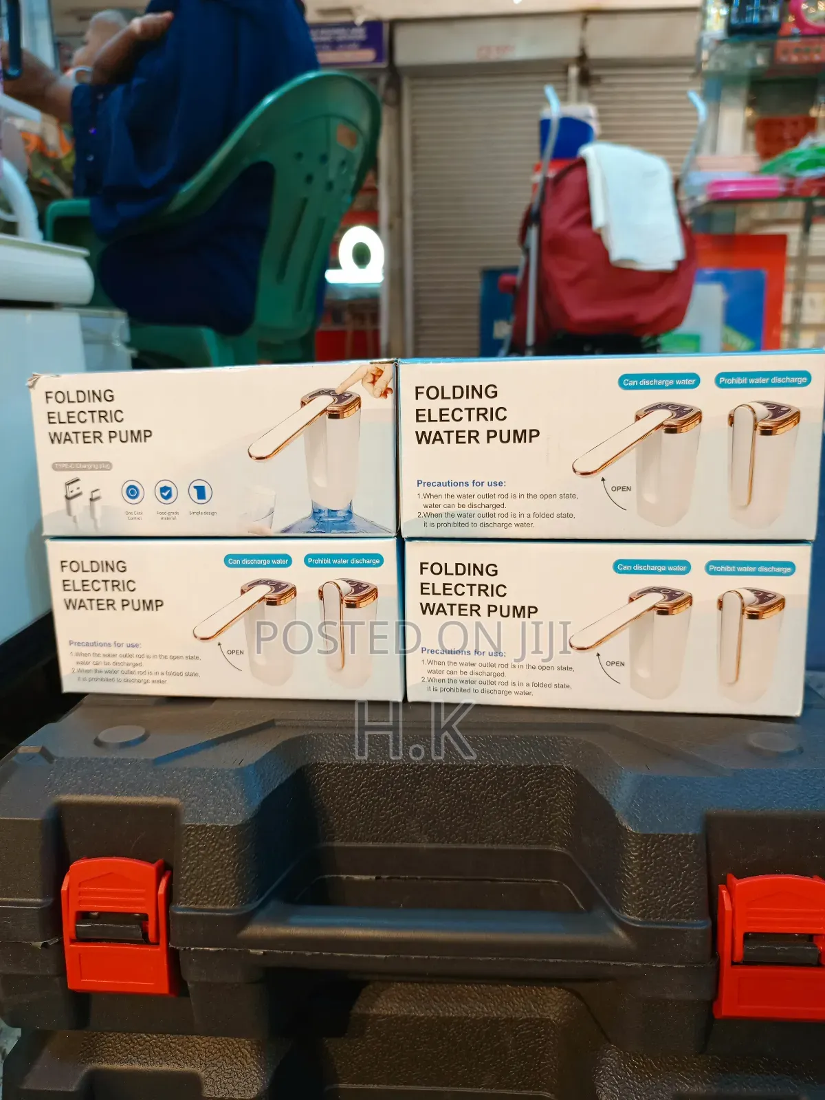 Folding Electric Water Pump.