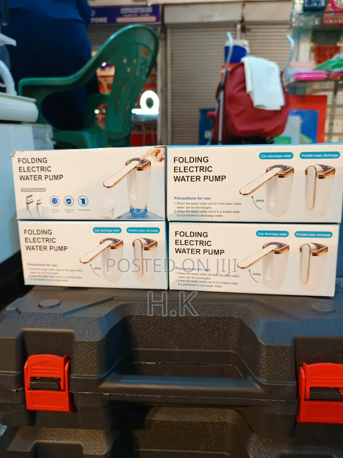 Folding Electric Water Pump.