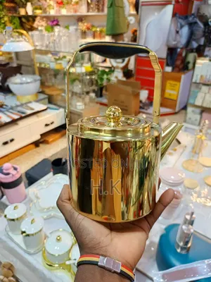 Golden Tea Kettle