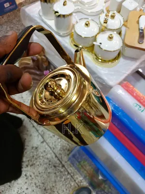 Golden Tea Kettle