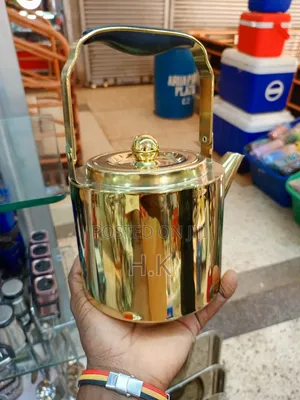 Golden Tea Kettle