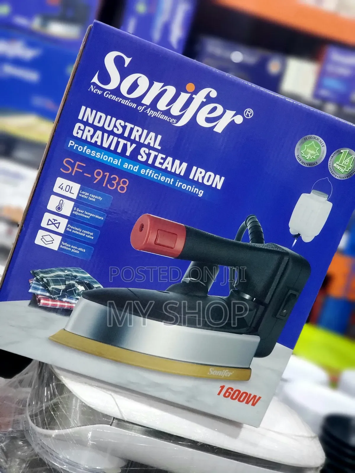 Industrial Steam Iron
