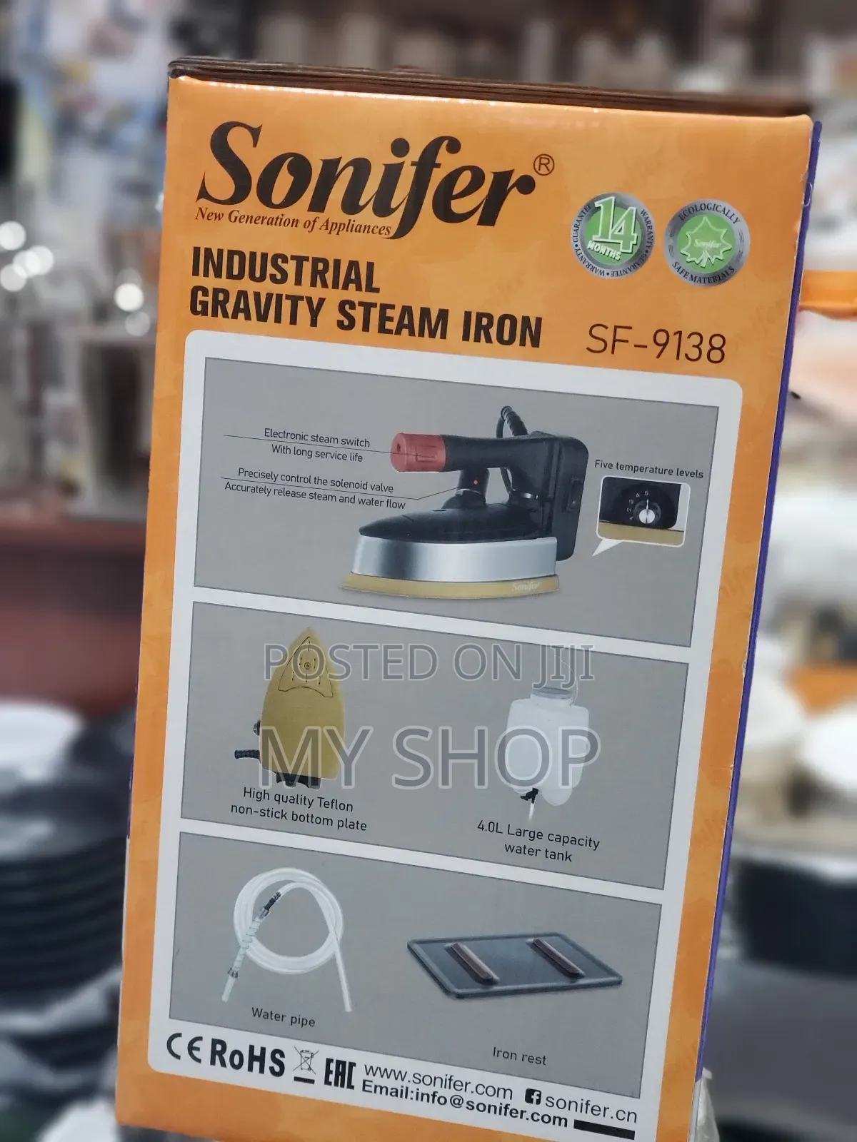 Industrial Steam Iron