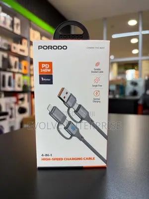 4-in-1 High-Speed Charging Cable Pd 240w