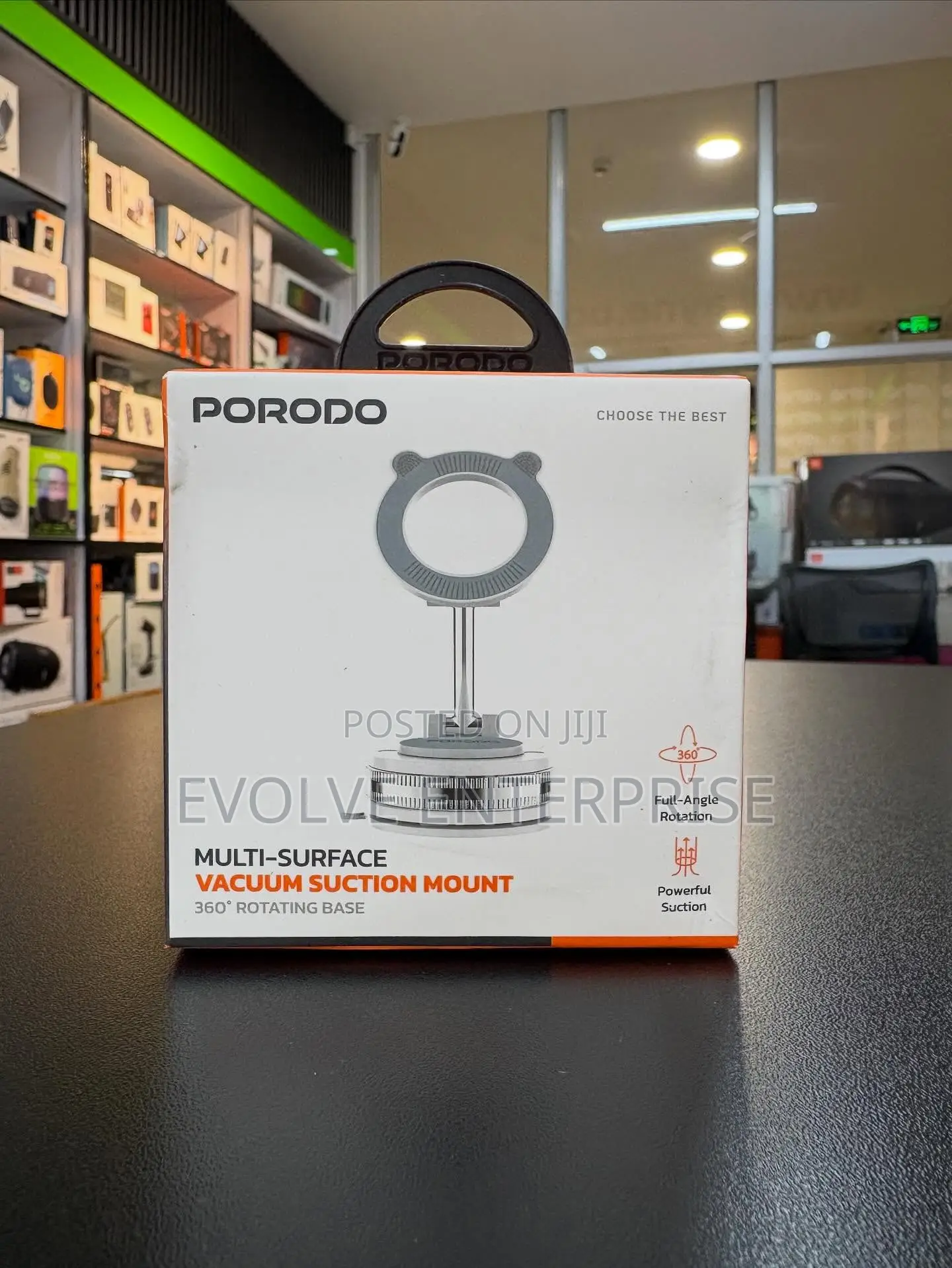 Multi-Surface Vacuum Suction Mount