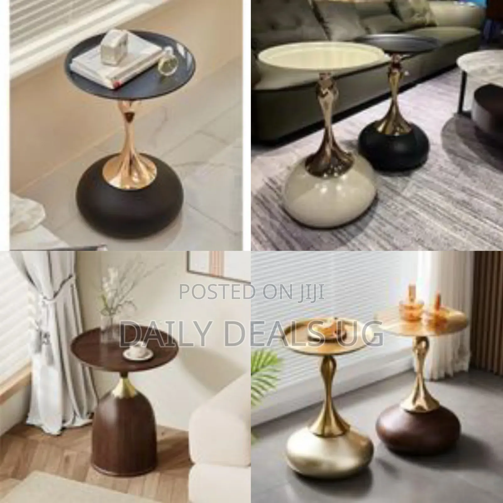Coffee Table Side Small Cream Style Bed Sofa