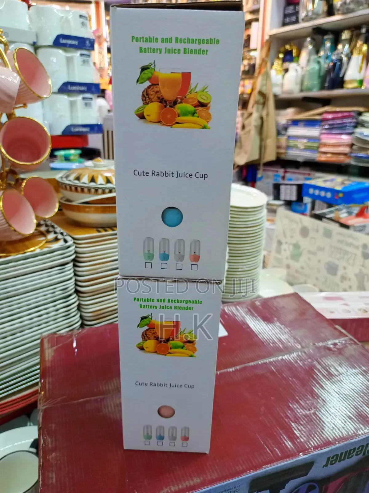 Portable, Usb-Rechargeable Electric Fruit Blender