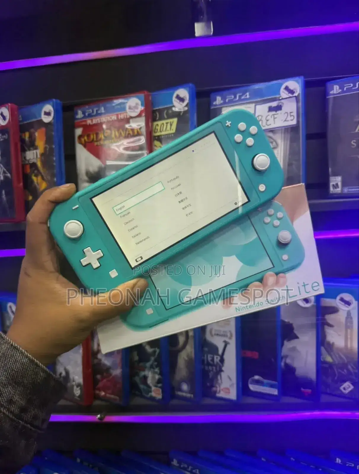 Nitendo Switch Lite ​The Pocket-Sized Gaming Revolution.