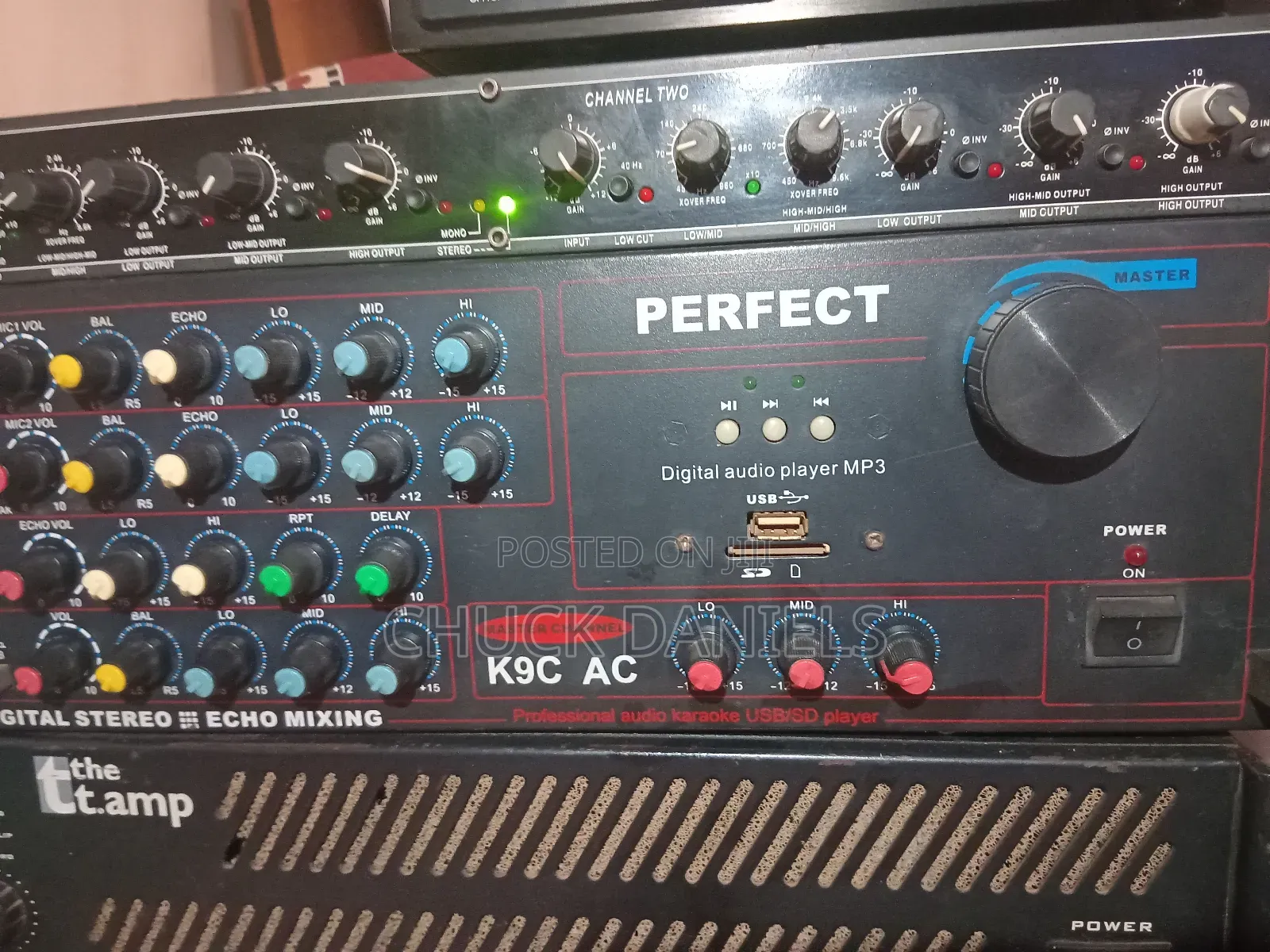 Perfect Stereo Mixer Amplifier