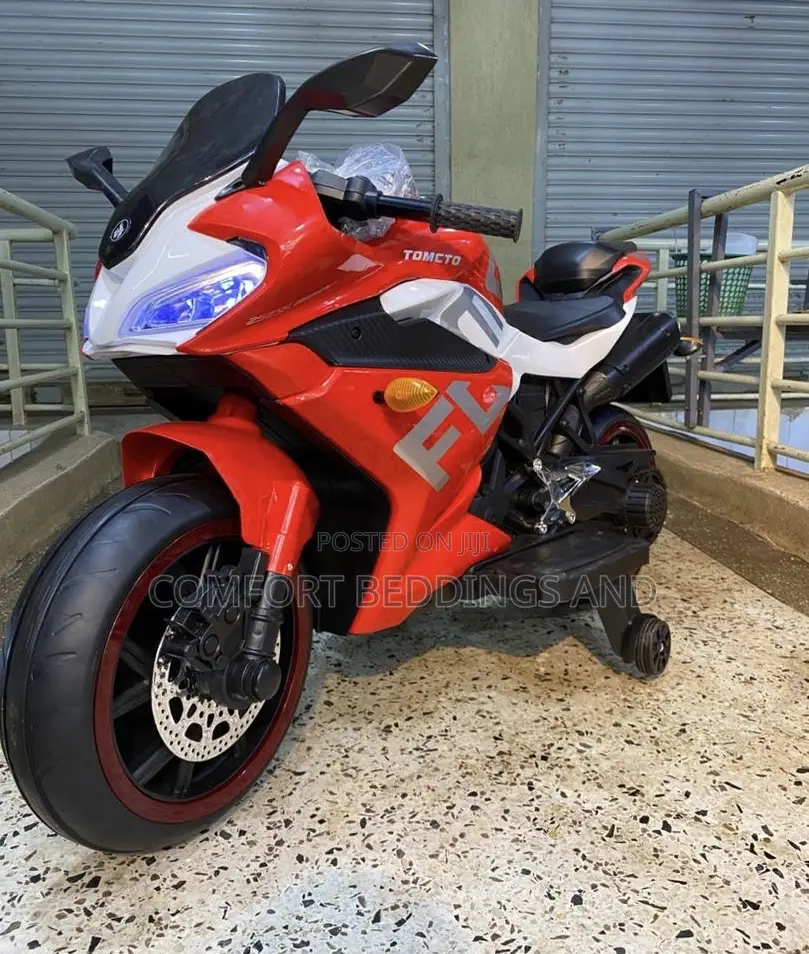 Big Rechargeable Motorcycle Red