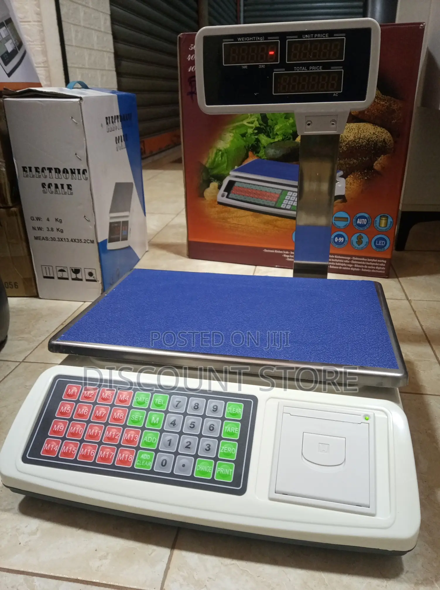 Kitchen Weighing Scale 50kg Weigh Food Digital Weighing Scale