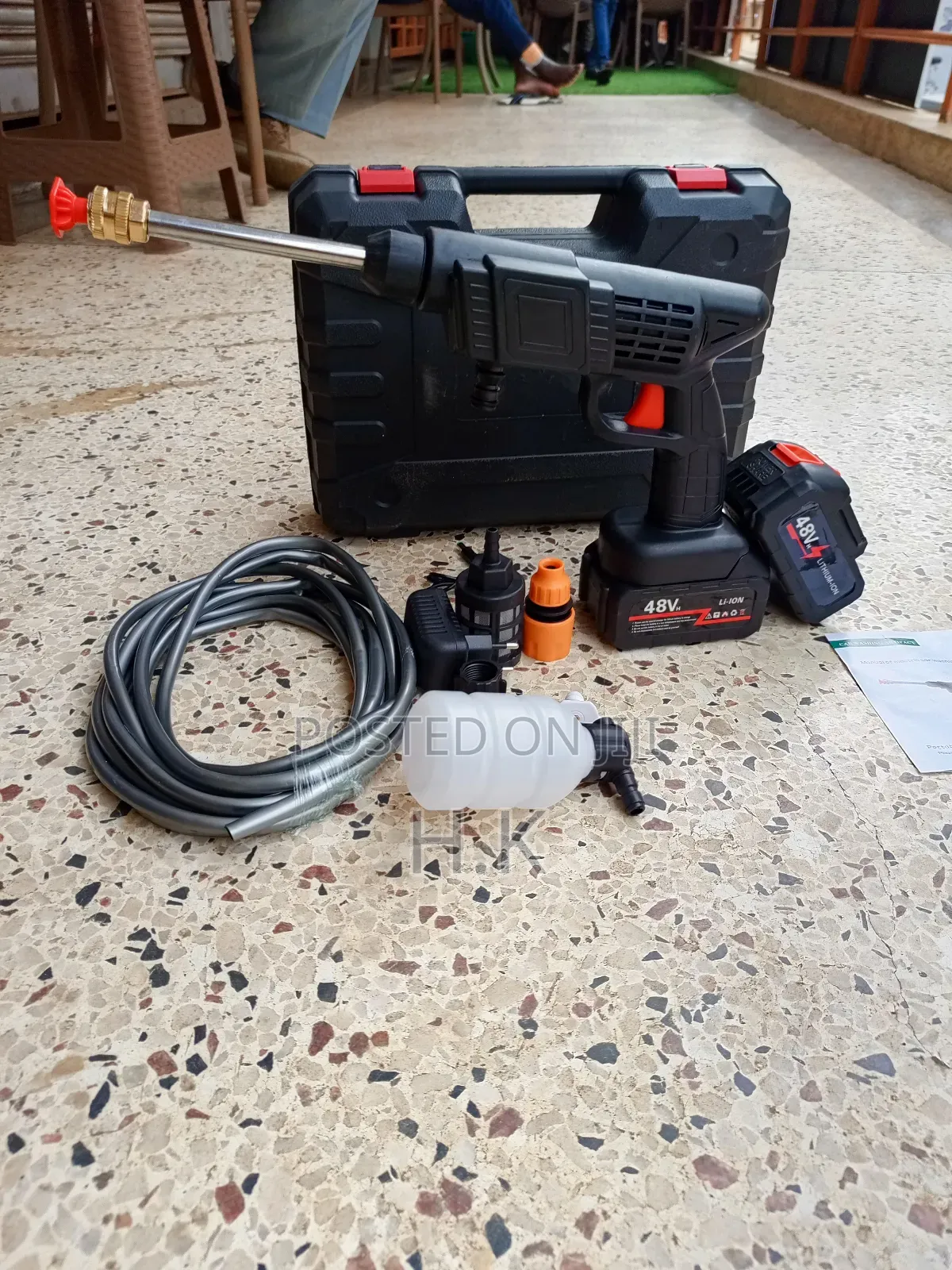 Cordless Portable Pressure Washer